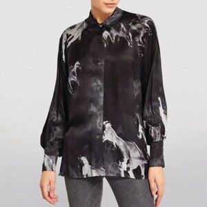 Allsaints - Oana shirt - horses